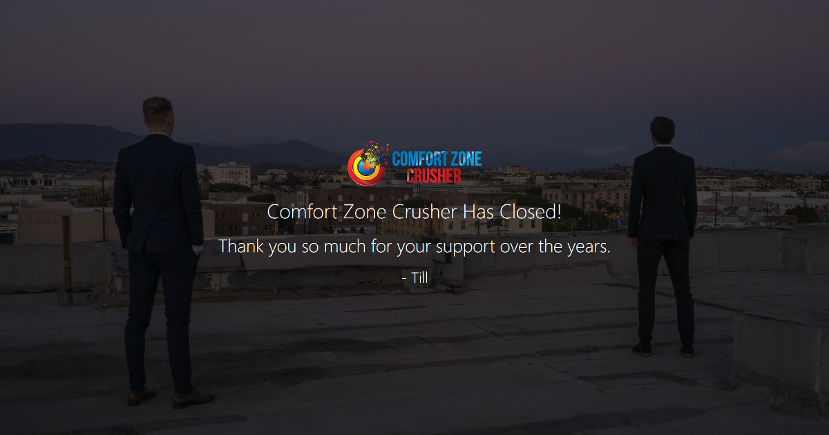 (c) Comfortzonecrusher.com